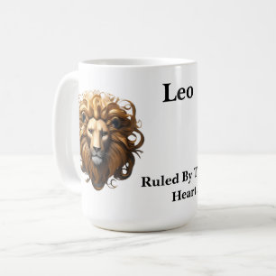 Leo The Lion: Zodiaks wildes Geburtszeichen Kaffeetasse