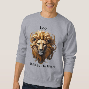 Leo The Lion: Zodiaks wildes Geburtszeichen Sweatshirt