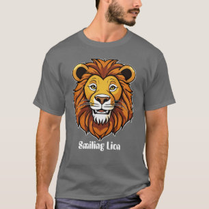 Leo the Lion's Smile T - Shirt Design
