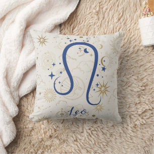 Leo Throw Pillow Kissen