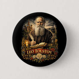 Leo Tolstoi Button