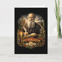 Leo Tolstoi Feiertagskarte