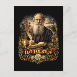 Leo Tolstoi Postkarte