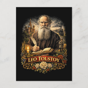 Leo Tolstoi Postkarte