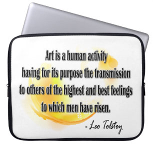 Leo Tolstoy Laptopschutzhülle