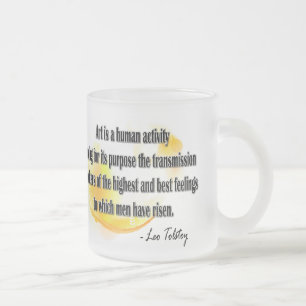 Leo Tolstoy Mattglastasse