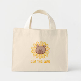 Leo-Tote-Tasche Mini Stoffbeutel