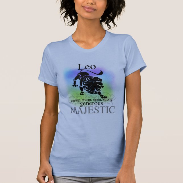 Leo über Sie T - Shirt (Vorderseite)