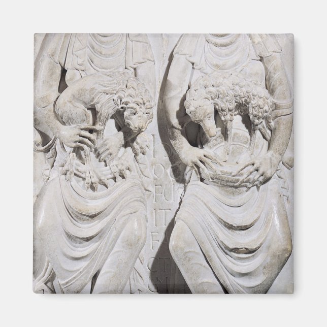 Leo und Aries Magnet (Vorne)