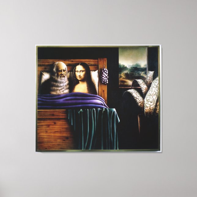 Leo und Mona Leinwanddruck (Vorderseite)