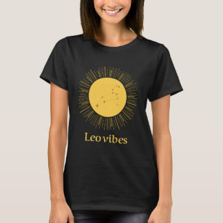 Leo Vibes Funny Astrologie T-Shirt
