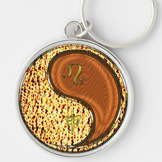 Leo & Wood Schlüsselanhänger (Vorne)