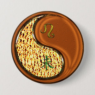 Leo & Wood Ziege Button