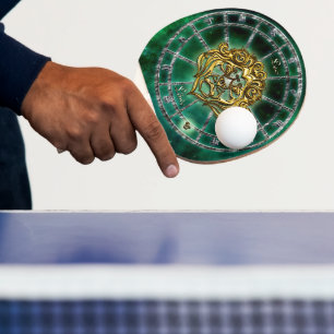 Leo Zodiac Astrologie Design Tischtennis Schläger