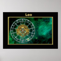Leo Zodiac Astrology design