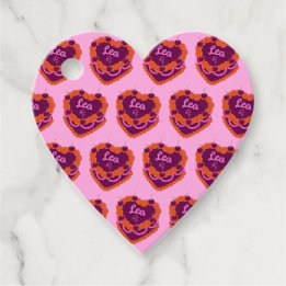 Leo Zodiac Coquette Herz Birthday Cake Geschenkanhänger