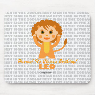 Leo Zodiac für Kinder Mousepad