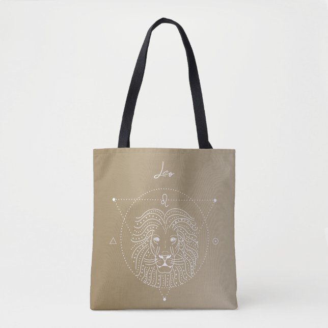 Leo zodiac Horoskop Sternzeichen Tasche (Vorderseite)