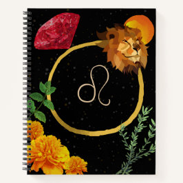 Leo Zodiac Journal Notizbuch