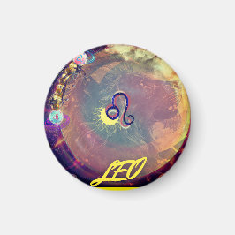 Leo Zodiac Magnet