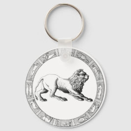 Leo Zodiac Schlüsselanhänger