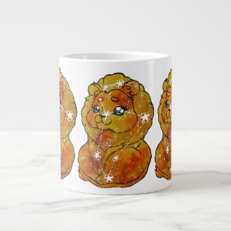 Leo Zodiac Sign Jumbo-Tasse