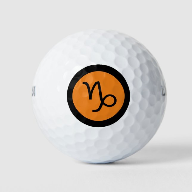 Leo Zodiac Sign Personalisiert Custom Golfball (Vorderseite)