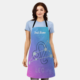 Leo Zodiac Star Sign Horoskop Constellation Schürze
