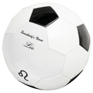 Leo Zodiac Symbol Standard von Kenneth Yoncich Fußball