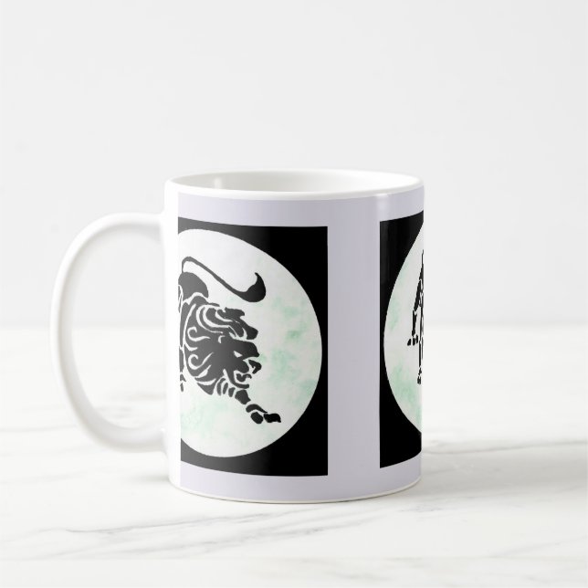 Leo - Zodiac-Zeichen Kaffeetasse (Links)