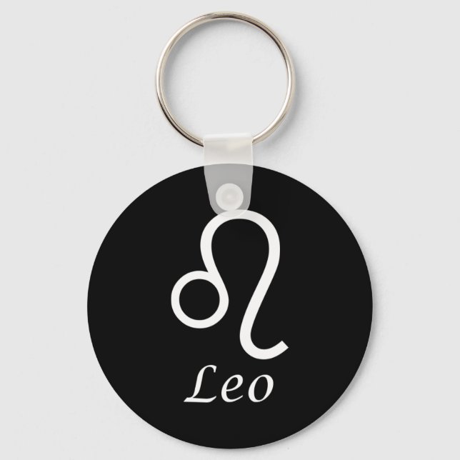"Leo" Zodiac-Zeichen Schlüsselanhänger (Vorderseite)
