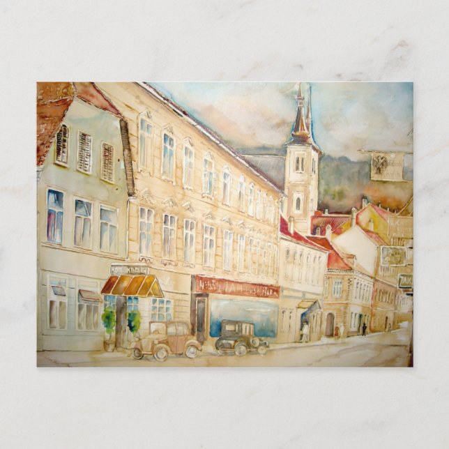 Leoben (3) postkarte (Vorderseite)