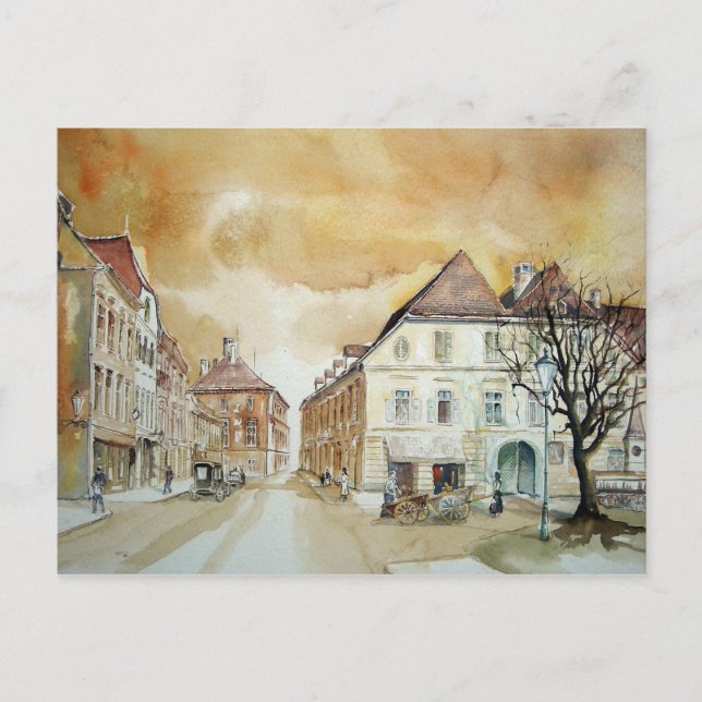 Leoben Postkarte (Vorderseite)