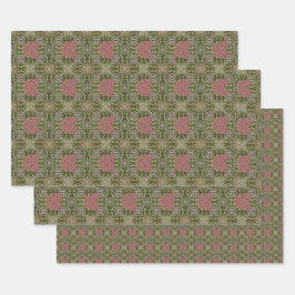 Leoch Forest Heart Geschenkpapier Set