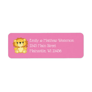 Leon Baby Dusche Pink