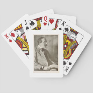 Leon Bakst (1866-1924), russischer Maler, Porträt Spielkarten