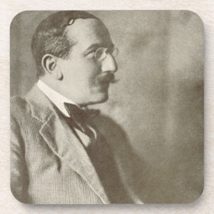 Leon Bakst (1866-1924), russischer Maler, Porträt Untersetzer