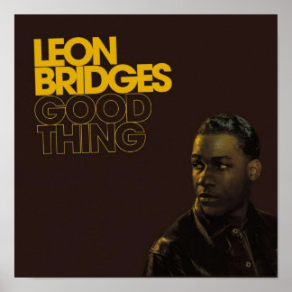 Leon Bridges Gutes Ding Album Cover Poster