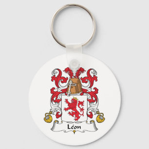Leon Familienwappen Schlüsselanhänger