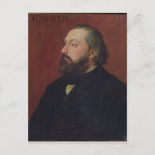 Leon Gambetta Postkarte