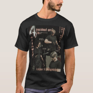 Leon Kennedy Charakterposter Cäsium-Junge T-Shirt