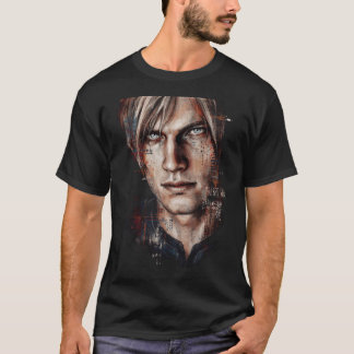 Leon Kennedy Resident Evil 9 Fahrzeug Traverse Krä T-Shirt