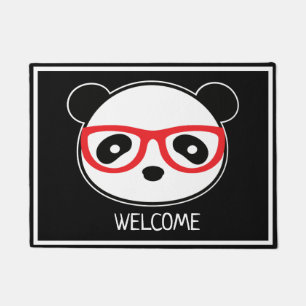 Leon Panda Bär Begrüßungsmatte Fußmatte