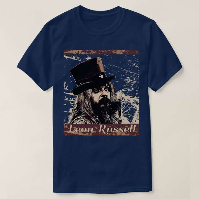 Leon Russell T-Shirt (Design vorne)