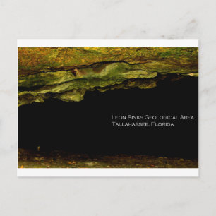 Leon Sinks Geologiegebiet Postkarte