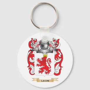 Leon-Wappen (Familienwappen) Schlüsselanhänger