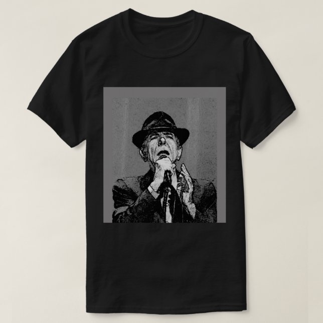 Leonard Cohen Sleeveless Top (Design vorne)