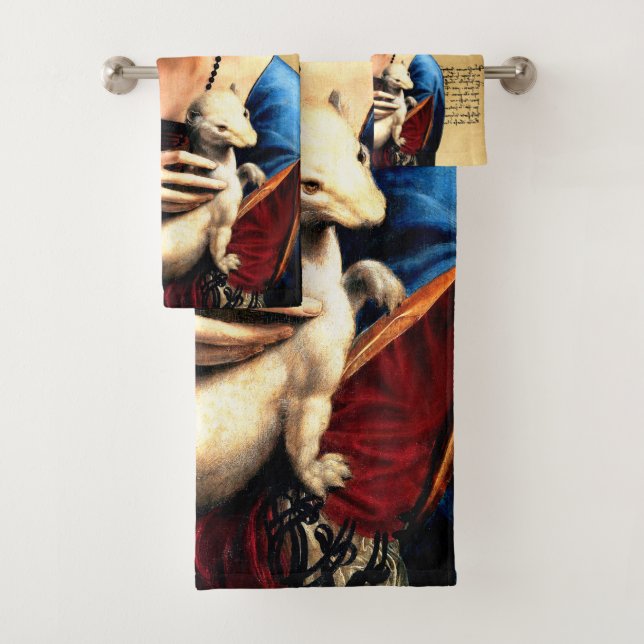 Léonard de Vinci Lady avec Ermine (En situation)