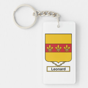 Leonard-Familienwappen Schlüsselanhänger