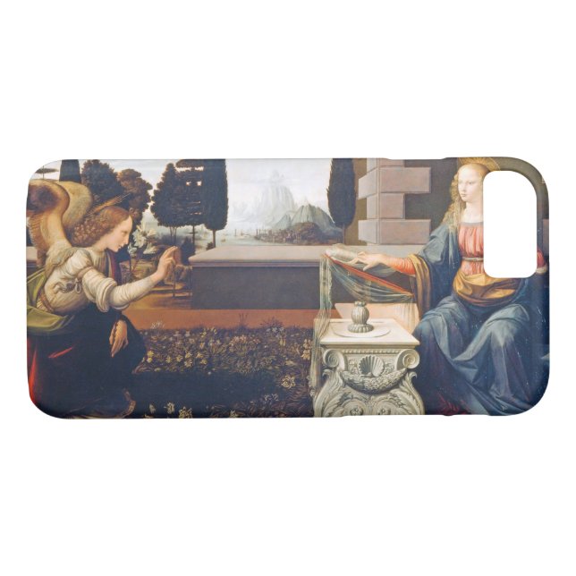Leonardo da Vinci, 1472-1473 Case-Mate iPhone Hülle (Rückseite (Horizontal))